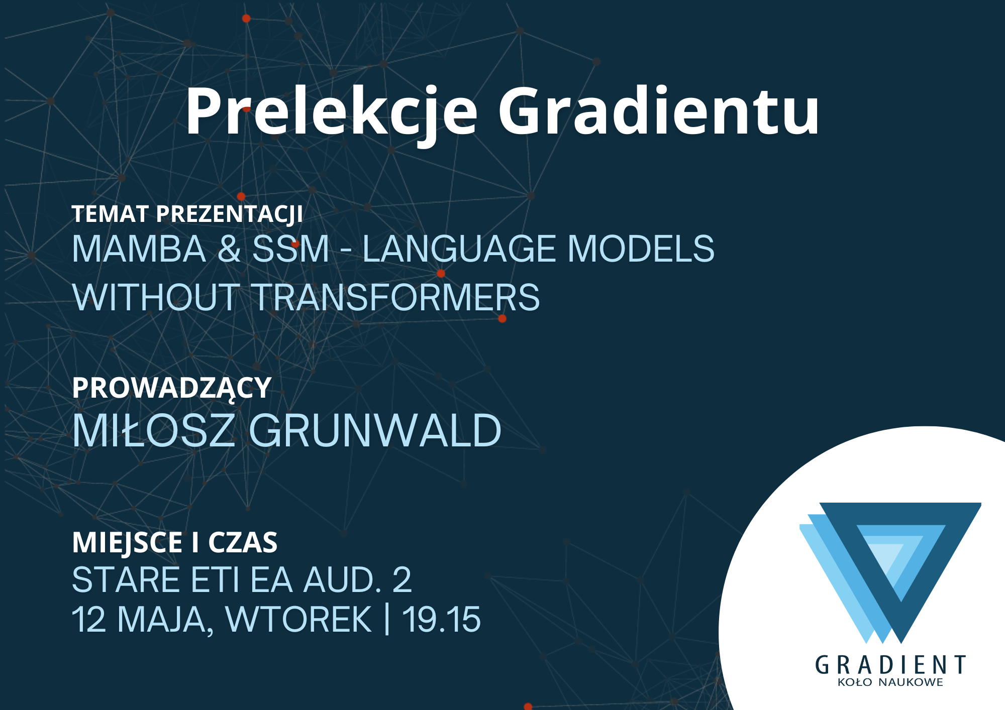 Gradient Lecture Series: Mamba & SSM event photo